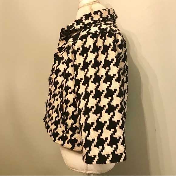 STUDIO Petite JPR 3/4 Sleeve Houndstooth Jacket - Picture 4 of 9